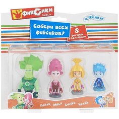 Фиксики Набор фигурок Семья Фиксиков ЗАТЕЙНИКИ