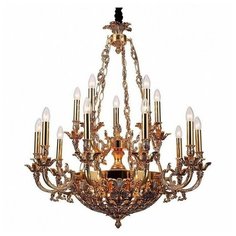 Подвесная люстра Lucia Tucci Firrnze FIRENZE 1780.15.3 antique gold