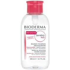 Bioderma мицеллярная вода Sensibio H2O (флакон-помпа), 500 мл