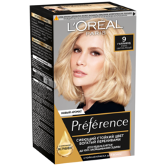 LOreal Paris Preference стойкая краска для волос, 9 Голливуд