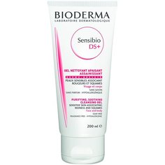 Bioderma гель пенящийся очищающий Sensibio DS+, 200 мл