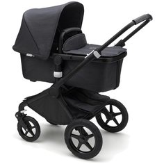 Универсальная коляска Bugaboo Fox 2 Stellar, 2 в 1, black/black/black, цвет шасси: черный