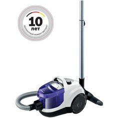 Пылесос Bosch BGS 1U1800, белый/фиолетовый