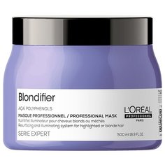 LOreal Professionnel Blondifier Маска для сияния осветленных и мелированных волос, 500 мл, банка