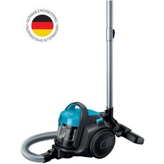 Пылесос Bosch BGS05A221, серый/голубой