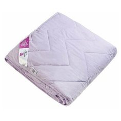 Одеяло облегченное "Цвет эмоций" поплин, Лаванда; размер Евро Традиция