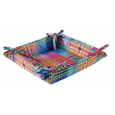 Текстильная ваза "Радушная хозяйка" бязь, Дачный пикник; размер 18 х 18 Традиция