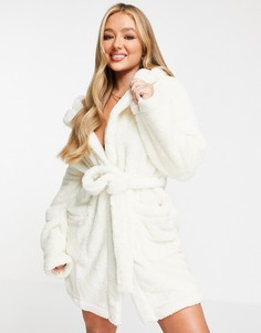 Халат кремового цвета UGG Aarti-Белый