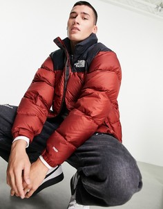Бордовая куртка The North Face 1996 Retro Nuptse-Красный