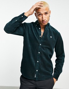 Вельветовая рубашка зеленого цвета Carhartt WIP Madison-Зеленый цвет