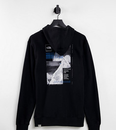 Худи черно-синего цвета The North Face Collage – эксклюзивно для ASOS-Черный цвет