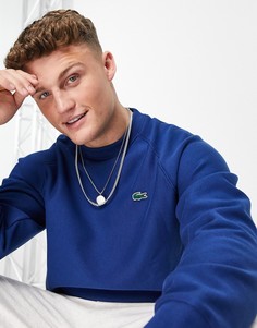 Свитшот с круглым вырезом Lacoste Live-Голубой