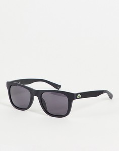 Матовые черные солнцезащитные очки Lacoste-Черный цвет