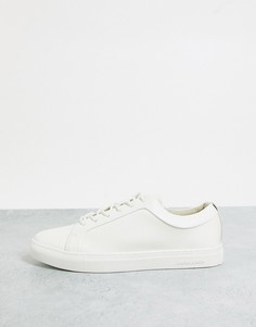 Белые кроссовки из искусственной кожи Jack & Jones Premium-Белый
