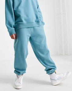 Oversized-джоггеры синего цвета (от комплекта) Topman-Голубой