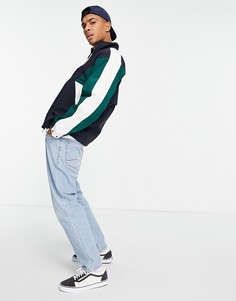 Куртка Carhartt WIP Barnes-Темно-синий