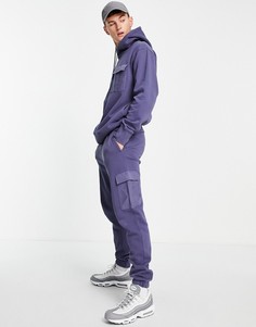 Синие джоггеры карго от комплекта Topman-Темно-синий