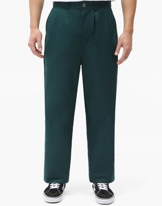Брюки сосново-зеленого цвета Dickies Oscarville-Зеленый цвет