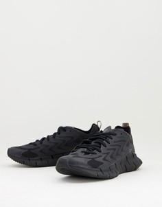 Черные кроссовки Reebok Zig Kinetica 21-Черный цвет