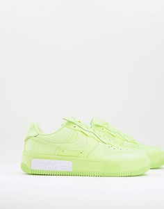 Желтые кроссовки Nike Air Force 1 Fontanka-Желтый