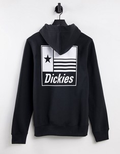 Худи черного цвета с принтом на спине Dickies Taylor-Черный цвет