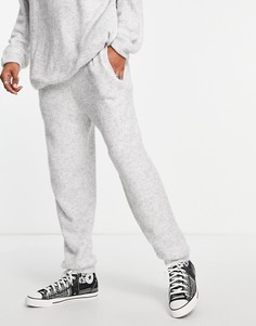 Серые вязаные oversized-джоггеры Topman-Серый