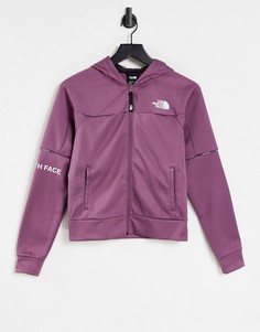 Фиолетовый спортивный худи на молнии The North Face Training Mountain Athletic-Фиолетовый цвет