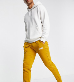 Джоггеры цвета охра Puma Essentials – эксклюзивно для ASOS-Золотистый