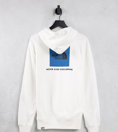 Худи белого/голубого цветов The North Face Red Box – эксклюзивно для ASOS-Голубой