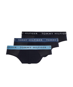Набор из 3 темно-синих трусов Tommy Hilfiger-Голубой