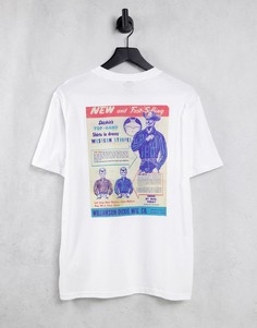 Белая футболка с принтом на спине Dickies Success-Белый
