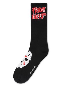 Черные/красные носки Vans X Friday the 13th Terror-Черный цвет