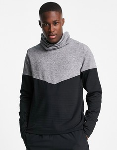 Черный топ Nike Running Run Division Sphere Element-Черный цвет