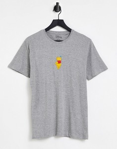 Серая футболка Winnie The Pooh-Серый Merch CMT LTD