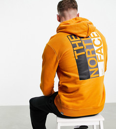 Худи оранжевого цвета с флагом The North Face – эксклюзивно для ASOS-Желтый