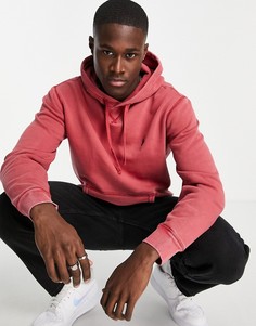 Худи красного цвета с логотипом Polo Ralph Lauren-Красный