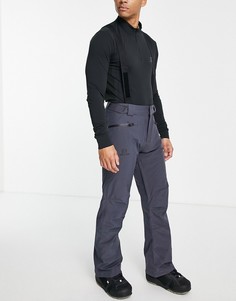 Серые брюки с подтяжками Salomon Edge-Серый