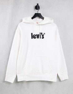 Белый худи с логотипом Levis Levis®