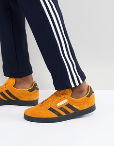 Желтые кроссовки adidas Originals Gazelle CQ2795-Желтый