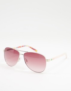 Розовые солнцезащитные очки-авиаторы М Missoni-Розовый цвет