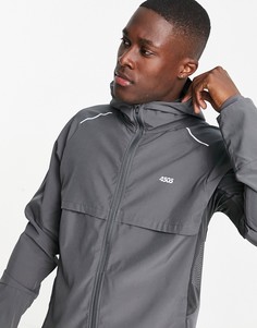 Серая спортивная куртка ASOS 4505-Серый