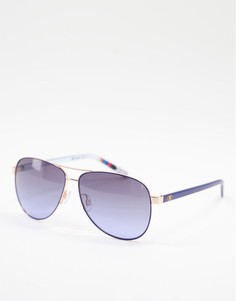 Солнцезащитные очки-авиаторы М Missoni-Голубой