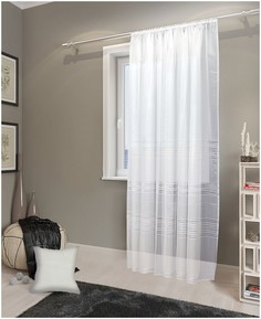 Штора Amore Mio 90189 белый 270x300