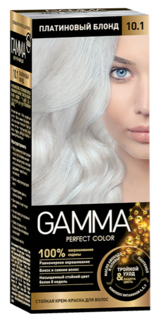 Краска для волос SVOBODA GAMMA Perfect color платиновый блонд 10,1, 50гр