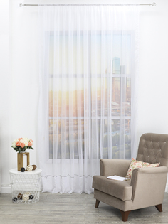 Штора Amore Mio 13922_2 270x300 см белый