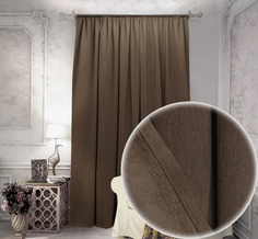 Штора Amore Mio 4479 270x200 см коричневый