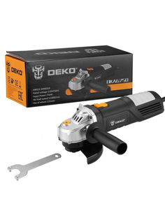 Углошлифовальная машина (УШМ) DEKO DKAG750, 125мм, 750 Вт 063-4164
