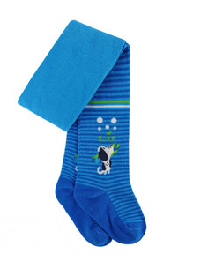 Колготки детские Reike "Serf", цвет голубой, рост 74 см, размер 74-48-10