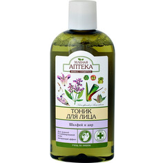 Тоник для лица ЗЕЛЕНАЯ АПТЕКА Шалфей и аир 200 мл