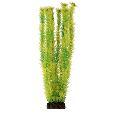 Искусственное растение для аквариума Laguna амбулия желто-зеленая 46 см, пластик, керамика